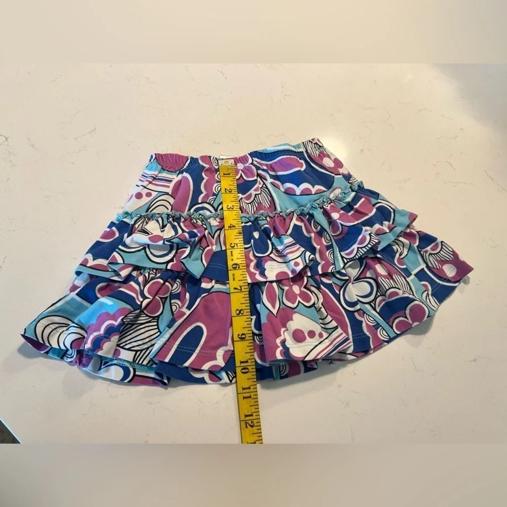 Hanna Andersson 110(5)tiered ruffle skort